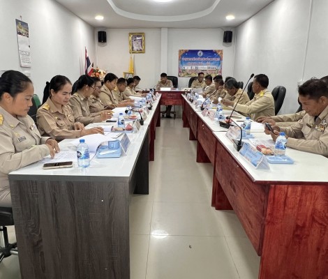 ประชุมสภาองค์การบริหารส่วนตำบลหนองพอก สมัยแรก ครั้งที่ 1/2569